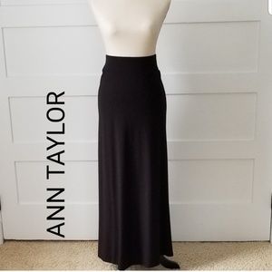 Ann Taylor High Waisted Stretch Maxi Skirt, Sz XS
